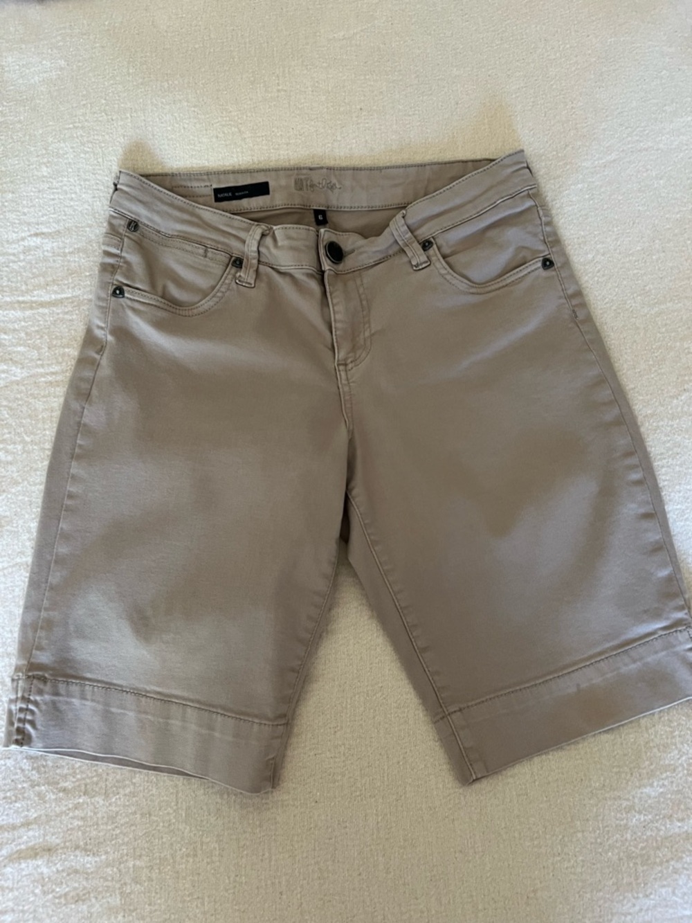 Kut from the Kloth Tan/Taupe Bermuda Shorts